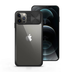 Funda Premium Anti-Golpe Gel iPhone 12 Pro Max con Cámara Cubierta Deslizante