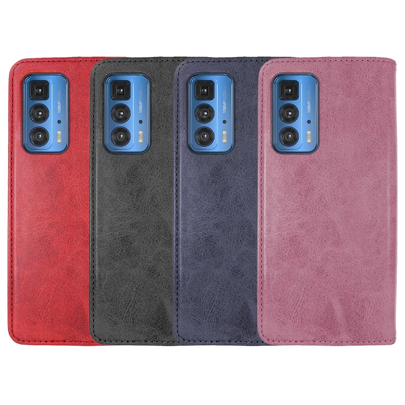 Funda Tapa con Tarjetero Moto Edge 20 Pro Polipiel - 4 Colores