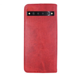 Funda Tapa con Tarjetero TCL 10 Pro Polipiel - 4 Colores