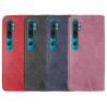 Funda Tapa con Tarjetero Xiaomi Mi Note 10 Polipiel - 4 Colores