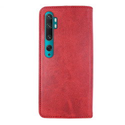 Funda Tapa con Tarjetero Xiaomi Mi Note 10 Polipiel - 4 Colores