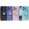 Funda Silicona Metalizada Con Soporte para iPhone 13 Pro 4-Colores