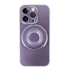 Funda Silicona Metalizada Con Soporte para iPhone 14 Pro Max 4-Colores