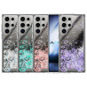 Funda Gel transparente purpurina Samsung S24 Ultra 4 -Colores