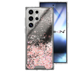 Funda Gel transparente purpurina Samsung S24 Ultra 4 -Colores