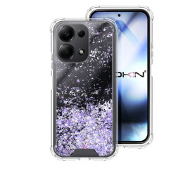 Funda Gel transparente purpurina Xiaomi Redmi Note 13 Pro 4G 4 -Colores