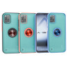 Funda Gel ZTE A52 Lite Iman con soporte Smoked
