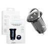 Cargador 20W Coche Salida doble QC 3.0 / USB-A / Tipo C