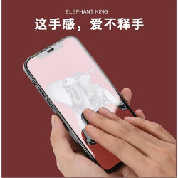 Cristal templado Super Strong Grade A+ iPhone 15 Plus / 16 Plus Color Negro