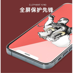 Cristal templado Super Strong Grade A+ iPhone 15 Pro Color Negro