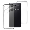 Air Funda Doble Xiaomi Redmi Note 13 Pro 4G Silicona Transparente Delantera y Trasera