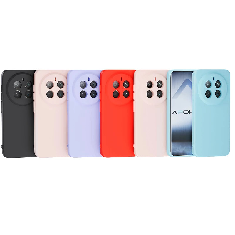 Funda Silicona Suave Realme 12 Pro/ 12 Pro Plus 7-Colores