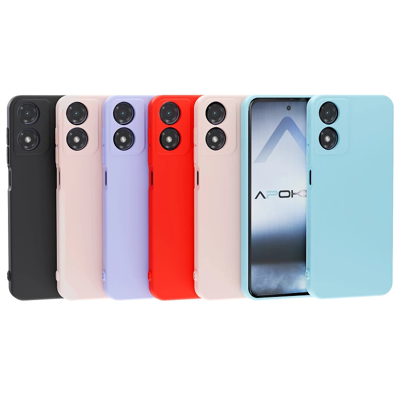 AIR* Funda Silicona Suave Moto G04 - 6 Colores