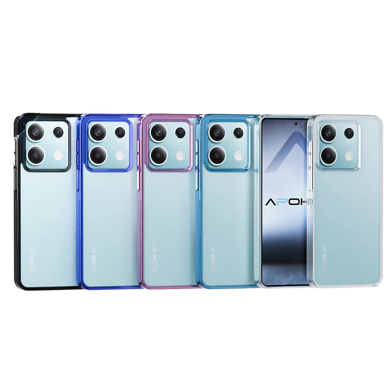 Funda Anti Golpe Borde Color Xiaomi Redmi Note 13 5g 5-Colores
