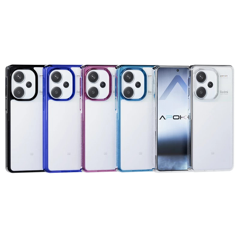 Funda Anti Golpe Borde Color Xiaomi Redmi Note 13 Pro Plus 5g 5-Colores