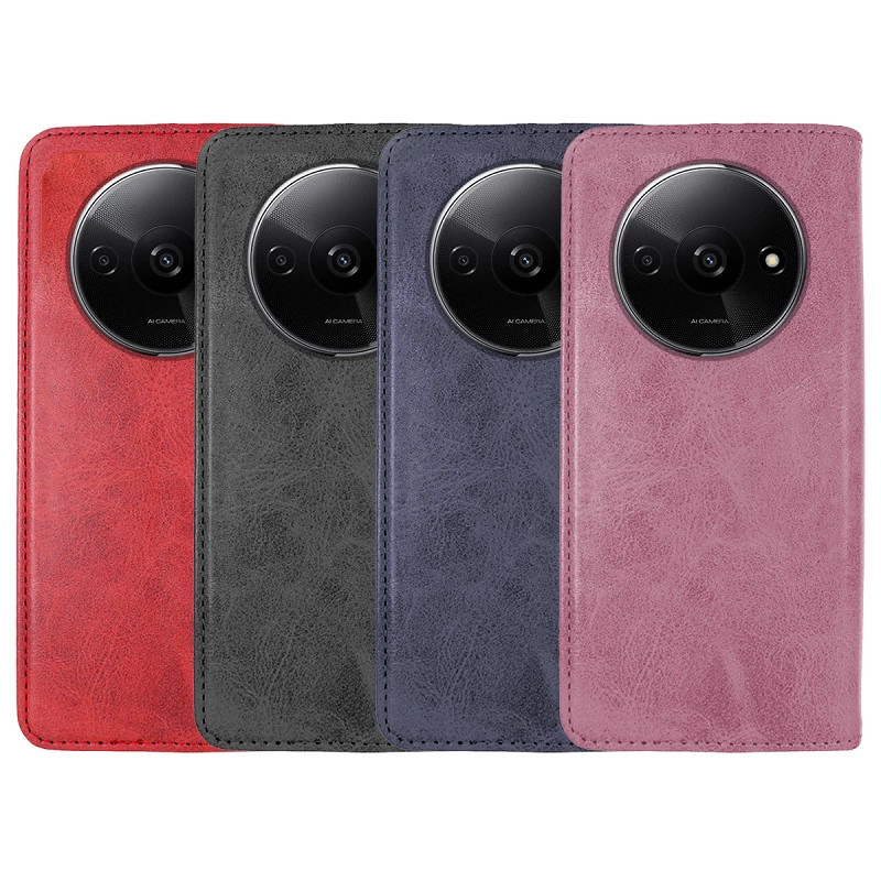 Funda Tapa con Tarjetero Xiaomi Redmi A3 Polipiel - 4 Colores
