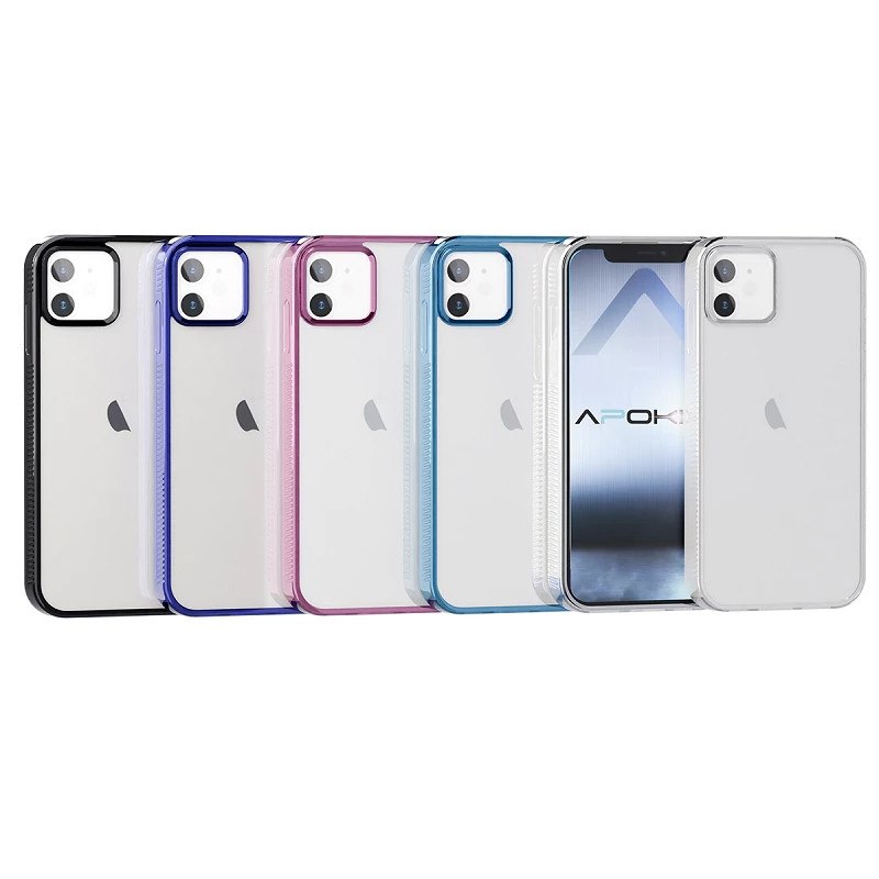 Funda Anti Golpe Borde Color iPhone 11 5-Colores