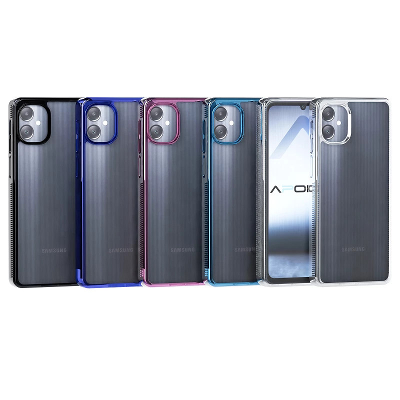 Funda Anti Golpe Borde Color Samsung A05 5-Colores