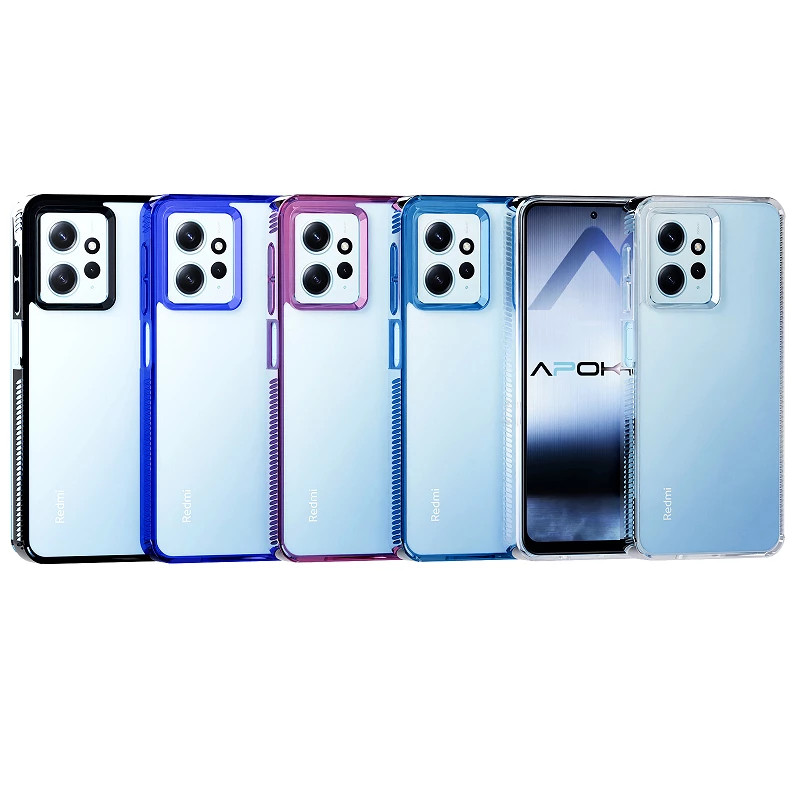 Funda Anti Golpe Borde Color Xiaomi Redmi Note 12 5g 5-Colores