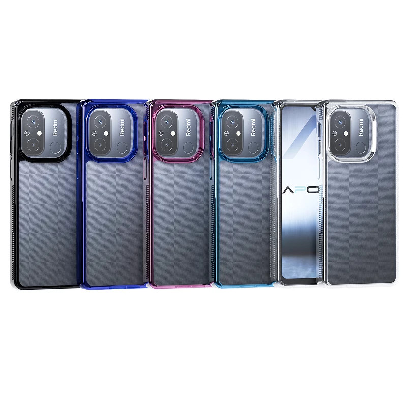 Funda Anti Golpe Borde Color Xiaomi Redmi 12C 5-Colores