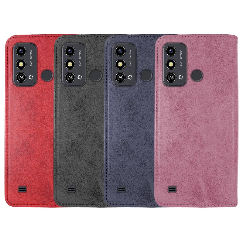 Funda Tapa con Tarjetero ZTE A53 Polipiel - 4 Colores