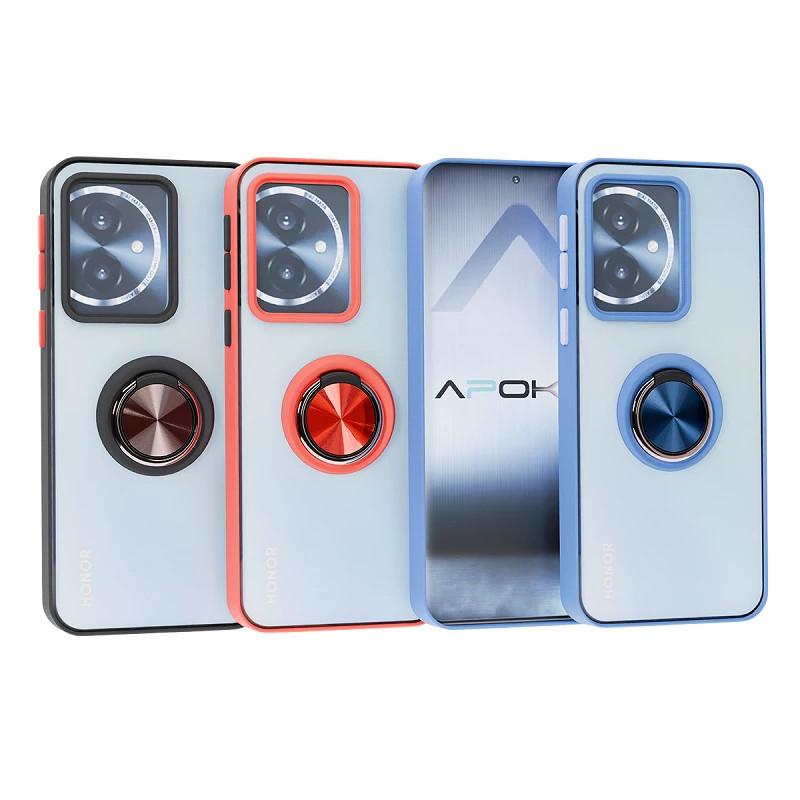 Air* Funda Gel Honor 100 Iman con soporte Smoked