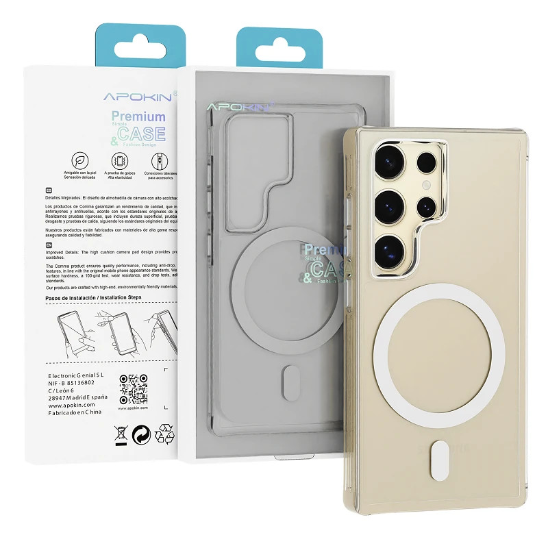 Funda Transparente 3.3mm MagSafe para Samsung S23 Ultra