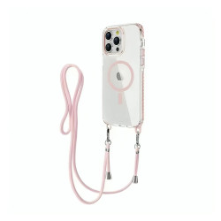 Funda Acrílica Transformable con Cordón iPhone 13 Pro 4-Colores