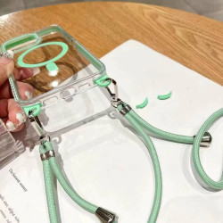 Funda Acrílica Transformable con Cordón iPhone 13 Pro 4-Colores