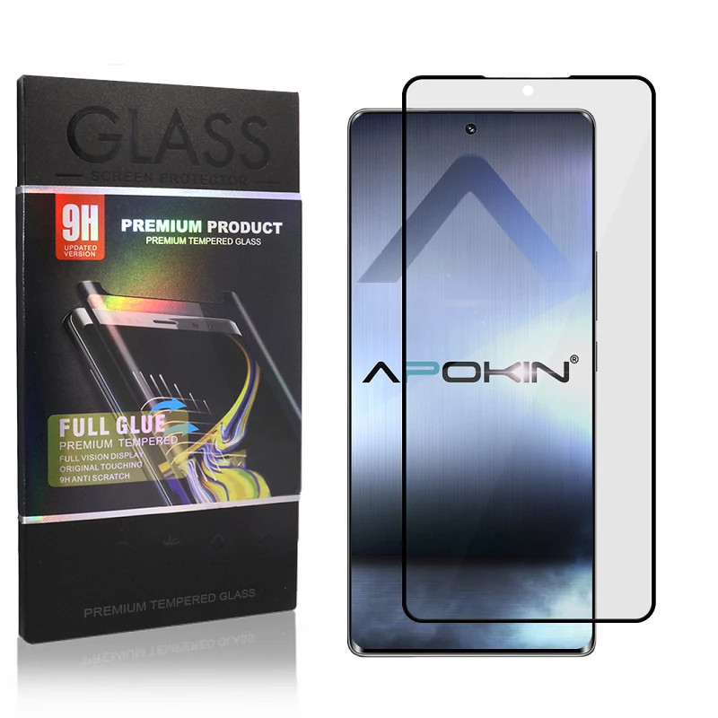 Cristal templado Curvo Full Glue Honor 70 Funciona Huella