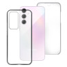 Funda Doble Samsung Galaxy A35 Silicona Transparente Delantera y Trasera