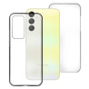 Funda Doble Samsung Galaxy A55 Silicona Transparente Delantera y Trasera