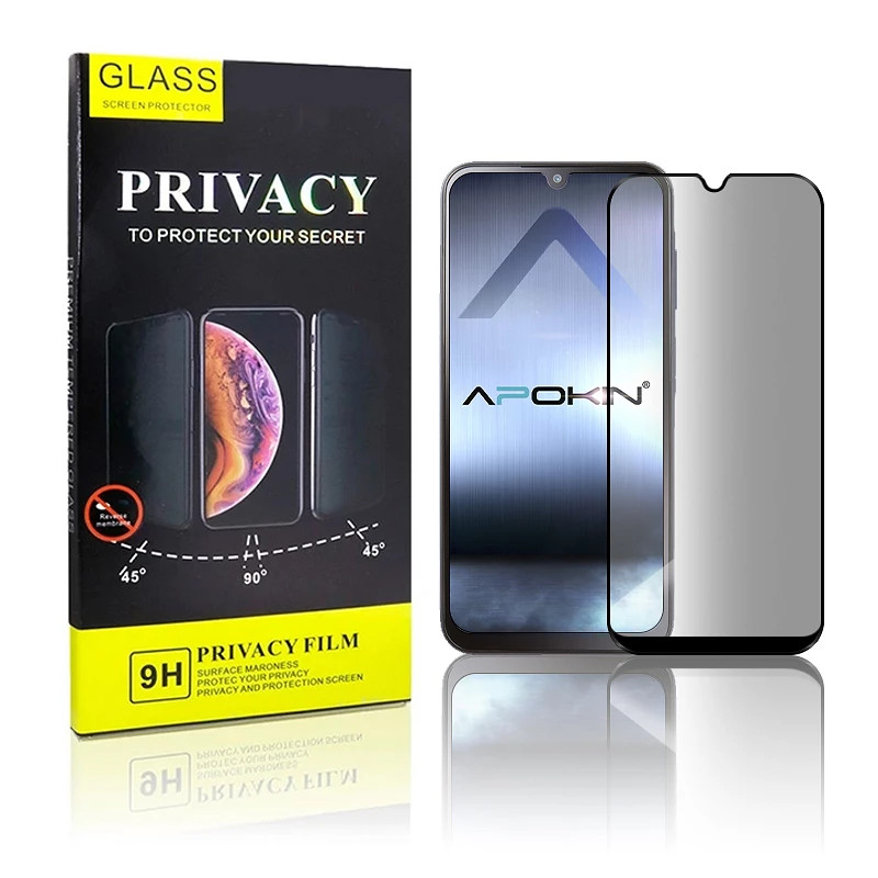Cristal templado Privacidad Samsung Galaxy A25 Protector de Pantalla 5D Curvo