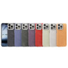 Funda Mocome de Piel con Magsafe para iPhone 15 Pro Max 8-Colores