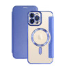 Funda Mocome de Tapa Cromado con Magsafe para Samsung S22 Ultra 7-Colores