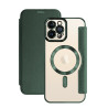 Funda Mocome de Tapa Cromado con Magsafe para Samsung S22 Ultra 7-Colores