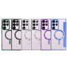 Funda Mocome de Tapa Cromado con Magsafe para Samsung S23 Ultra 7-Colores