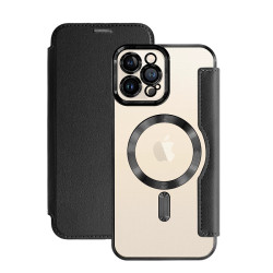 Funda Mocome de Tapa Cromado con Magsafe para Samsung S24 Ultra 7-Colores