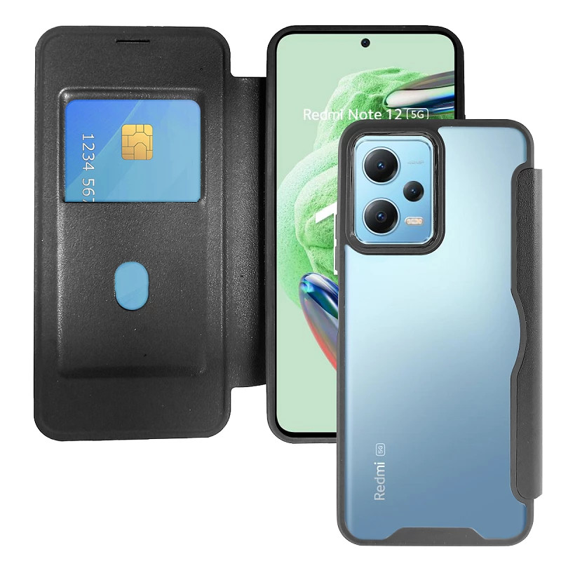 Funda de Tapa Magnetica con Tarjetero Xiaomi Redmi Note 13 Pro Plus