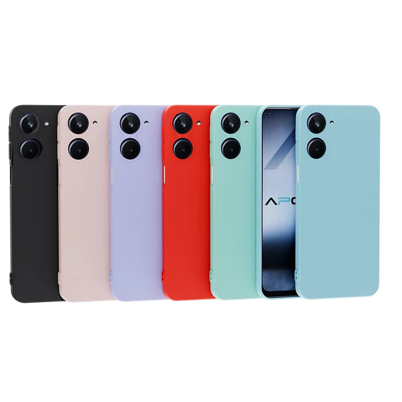 Funda Silicona Suave Realme 10 - 7 Colores