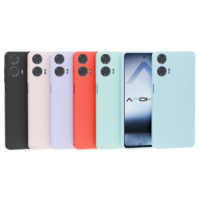 Funda Silicona Suave Moto G24 - 6 Colores