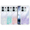 Funda Gel transparente purpurina Xiaomi Redmi Note 13 Pro 5G 4 -Colores