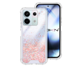 Funda Gel transparente purpurina Xiaomi Redmi Note 13 Pro 5G 4 -Colores