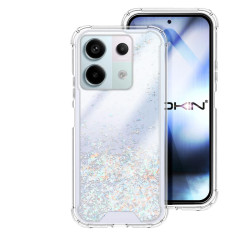 Funda Gel transparente purpurina Xiaomi Redmi Note 13 Pro 5G 4 -Colores