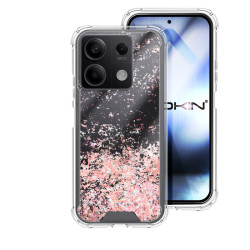 Funda Gel transparente purpurina Xiaomi Redmi Note 13 5G 4 -Colores