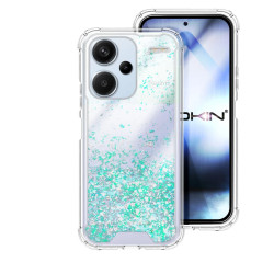 Funda Gel transparente purpurina Xiaomi Redmi Note 13 Pro Plus 4 -Colores
