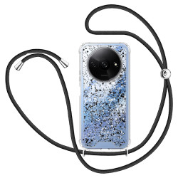 Funda Gel transparente con Cordón Xiaomi Redmi A3 4-Colores