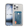 Funda Transparente con Tarjetero para iPhone 15 Pro