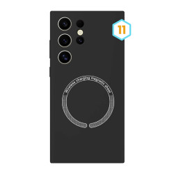 Funda Silicona Liquida con Magsafe para Samsung Galaxy S24 Ultra 19-Colores