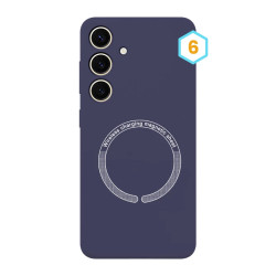 Funda Silicona Liquida con Magsafe para Samsung Galaxy S24 Plus 19-Colores